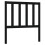 Berkfield Bed Headboard Black 96x4x100 cm Solid Wood Pine 2