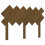 Berkfield Bed Headboard Honey Brown 122.5x3x80.5 cm Solid Wood Pine 2