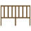Berkfield Bed Headboard Honey Brown 141x4x100 cm Solid Wood Pine 4