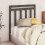 Berkfield Bed Headboard Grey 96x4x100 cm Solid Wood Pine 3
