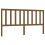 Berkfield Bed Headboard Honey Brown 186x4x100 cm Solid Wood Pine 2