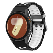 Waterproof Soft Silicone Sport Strap No Gap Fit for Samsung Galaxy Watch 7 6 5 4 40mm 44mm