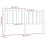 Berkfield Bed Headboard Honey Brown 186x4x100 cm Solid Wood Pine 6