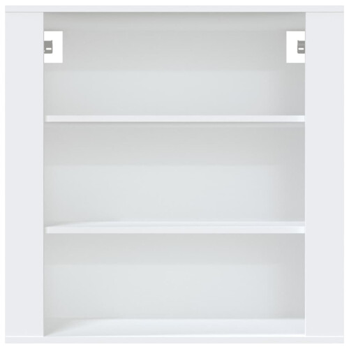 Berkfield Wall Cabinet White 80x33x80 cm Engineered Wood 2