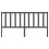 Berkfield Bed Headboard Grey 206x4x100 cm Solid Wood Pine 4