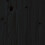 Berkfield Bed Headboard Black 205.5x4x100 cm Solid Pine Wood 5