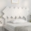 Berkfield Bed Headboard White 122.5x3x80.5 cm Solid Wood Pine 3