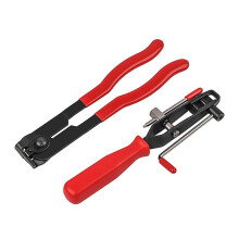 2Pcs Bundling/Cutting Disassembly Pliers Hand Tool Set Fuel Filter Hand Installation Tool Removal Tool