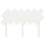 Berkfield Bed Headboard White 122.5x3x80.5 cm Solid Wood Pine 4