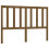 Berkfield Bed Headboard Honey Brown 166x4x100 cm Solid Wood Pine 2