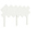 Berkfield Bed Headboard White 132x3x81 cm Solid Wood Pine 2