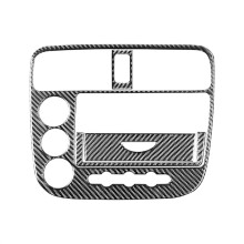 For   2003 2004 2005 Soft Carbon Fiber Central Control Panel Cover Trim Sticker Accessories