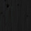Berkfield Bed Headboard Black 81x4x100 cm Solid Wood Pine 5