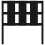 Berkfield Bed Headboard Black 95.5x4x100 cm Solid Wood Pine 4