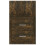Berkfield Wall-mounted Bedside Cabinets 2 pcs Smoked Oak 5