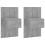 Berkfield Wall-mounted Bedside Cabinets 2 pcs Grey Sonoma 2