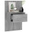 Berkfield Wall-mounted Bedside Cabinets 2 pcs Grey Sonoma 8