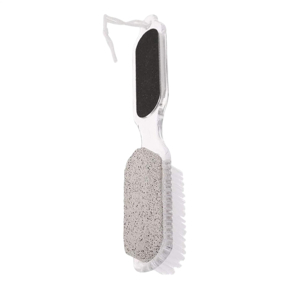 Foot File Pumice Stone Callus Remover Foot Scrubber with DualTexture Surface and NonSlip Grip