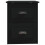 Berkfield Wall-mounted Bedside Cabinet Black 41.5x36x53cm 7