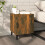 Berkfield Bedside Cabinets 2 pcs Smoked Oak Engineered Wood 9