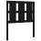 Berkfield Bed Headboard Black 80.5x4x100 cm Solid Wood Pine 2