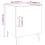 Berkfield Bedside Cabinets 2 pcs Smoked Oak Engineered Wood 10