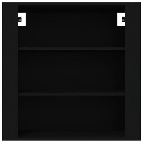 Berkfield Wall Cabinet Black 80x33x80 cm Engineered Wood 2