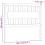Berkfield Bed Headboard Grey 105.5x4x100 cm Solid Wood Pine 6