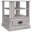 Berkfield Side Table Grey Sonoma 50x50x60 cm Engineered Wood 2