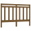 Berkfield Bed Headboard Honey Brown 141x4x100 cm Solid Wood Pine 2