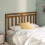Berkfield Bed Headboard Honey Brown 141x4x100 cm Solid Wood Pine 3