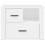 Berkfield Bedside Cabinet White 60x36x45 cm Engineered Wood 6