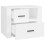 Berkfield Bedside Cabinet White 60x36x45 cm Engineered Wood 7