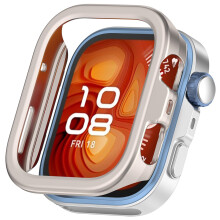 2 Pack Case for Huawei Watch Fit 4 Pro, Shockproof Hard PC Protective Cover with Starlight Finish