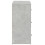 Berkfield Sideboard Concrete Grey 80x33x70 cm Engineered Wood 5