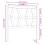 Berkfield Bed Headboard Honey Brown 81x4x100 cm Solid Wood Pine 6