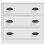 Berkfield Sideboard White 70x35.5x67.5 cm Engineered Wood 4
