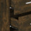 Berkfield Wall-mounted Bedside Cabinet Smoked Oak 6