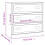 Berkfield Sideboard White 70x35.5x67.5 cm Engineered Wood 10