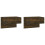 Berkfield Wall-mounted Bedside Cabinets 2 pcs Smoked Oak 2
