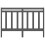 Berkfield Bed Headboard Grey 166x4x100 cm Solid Wood Pine 4