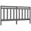 Berkfield Bed Headboard Grey 186x4x100 cm Solid Wood Pine 2