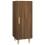 Berkfield Sideboard Brown Oak 34.5x34x90 cm Engineered Wood 2