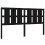 Berkfield Bed Headboard Black 165.5x4x100 cm Solid Wood Pine 2