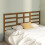 Berkfield Bed Headboard Honey Brown 186x4x104 cm Solid Wood Pine 3