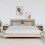 Berkfield Bedside Cabinets 2 pcs White 40x34x45 cm Solid Wood Pine 3