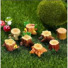 Akcesoria do pni drzew Visland Fairy Garden, dekoracyjne i urocze, żywiczne