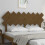 Berkfield Bed Headboard Honey Brown 159.5x3x80.5 cm Solid Wood Pine 3