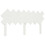 Berkfield Bed Headboard White 159.5x3x80.5 cm Solid Wood Pine 2