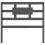 Berkfield Bed Headboard Grey 80.5x4x100 cm Solid Wood Pine 4